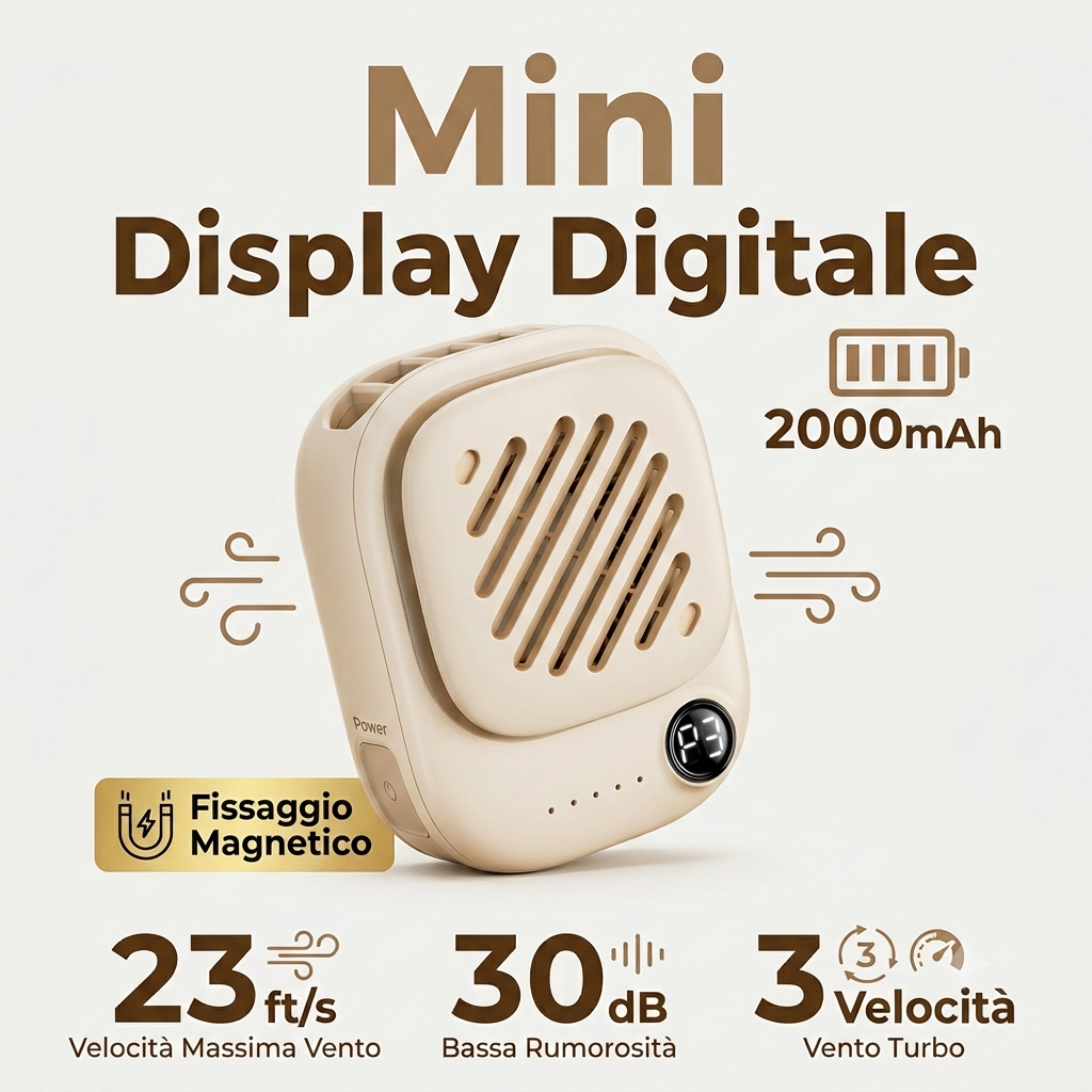 ZENTOT™  Mini ventilatore portatile da collo